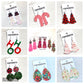 Christmas earrings grab bags- packs of 10