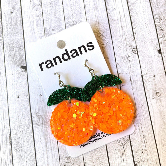 Oranges Frameless Dangle Earrings - 3 Pair